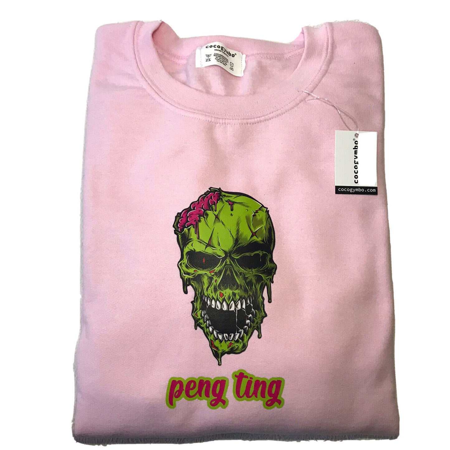 Cocogymbo Peng Ting Pink Sweatshirt