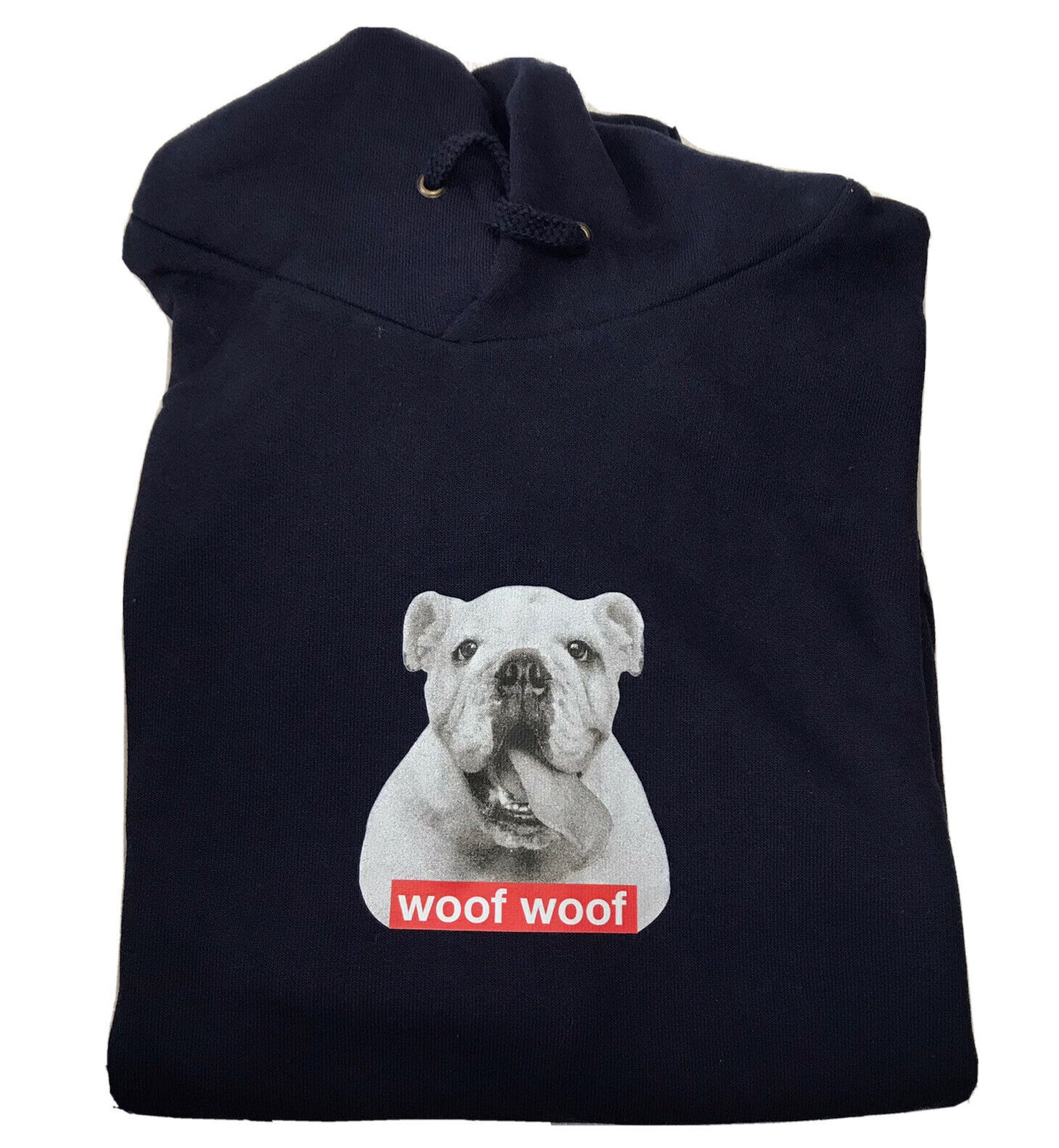 Cocogymbo Woof Woof Navy Hoodie