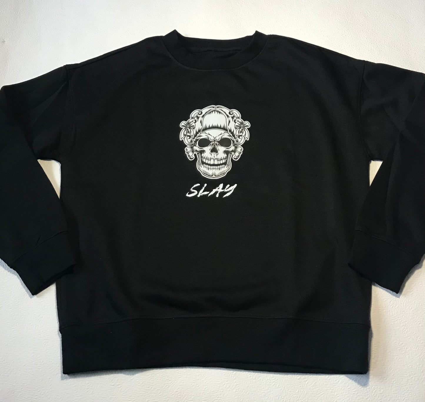 Slay Black Sweatshirt  Cocogymbo